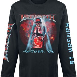 Megadeth Long-sleeve Shirt Vic Hangar S to XXL for Men black