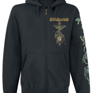 Blind Guardian Hoodie Jacket Imagination From The Other Side Guitar S to XXL for Men black