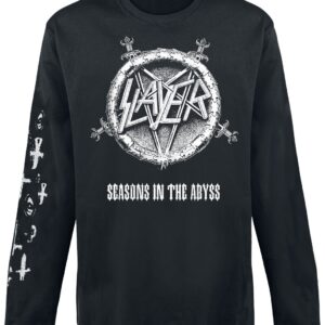 Slayer Long-sleeve Shirt Seasons In The Abyss S to XXL for Men black