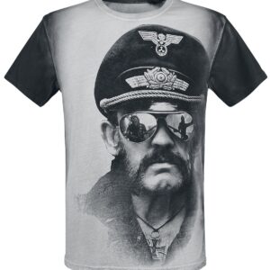 Lemmy T-Shirt Kilmister Side S to XXL for Men old white-grey
