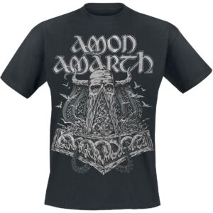 Amon Amarth T-Shirt Skullship S to 5XL for Men black