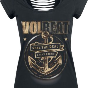 Volbeat T-Shirt Anchor L for Women black