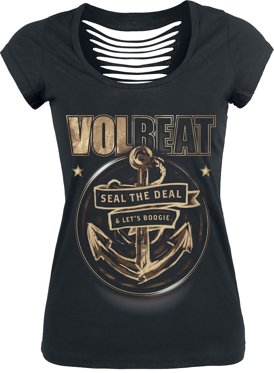 Volbeat T-Shirt Anchor L for Women black