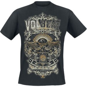 Volbeat T-Shirt Old Letters S to 5XL for Men black