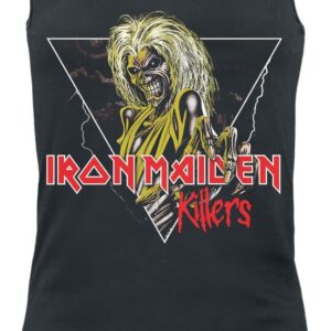 Iron Maiden Top Killers Triangle M to L for Women black