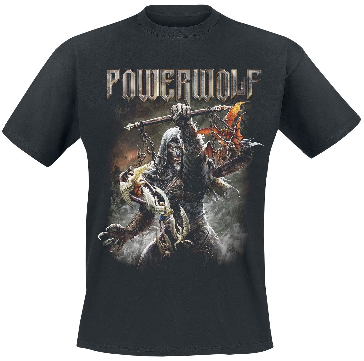 Powerwolf T-Shirt Call Of The Wild S to 5XL for Men black