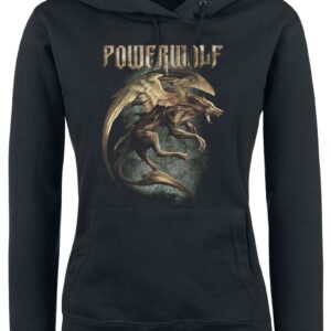 Powerwolf Hoodie Where the wild wolves have gone S to XXL for Women black