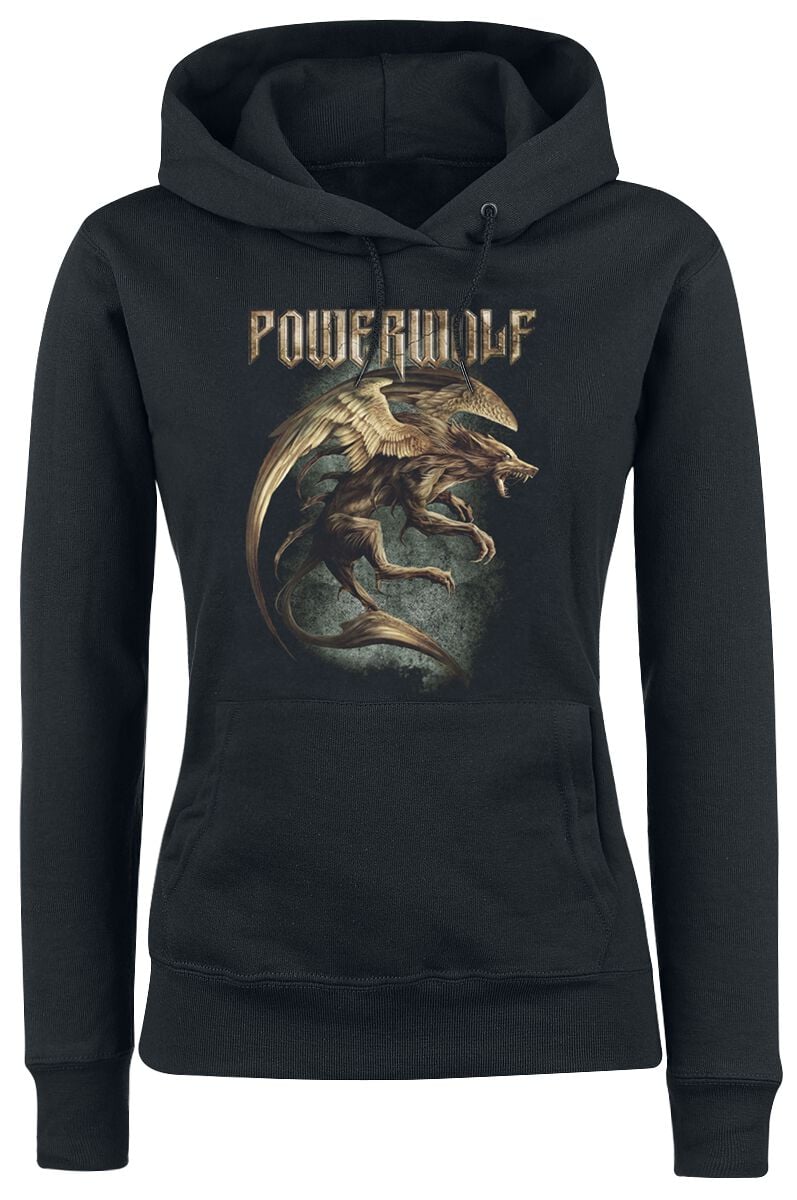 Powerwolf Hoodie Where the wild wolves have gone S to XXL for Women black