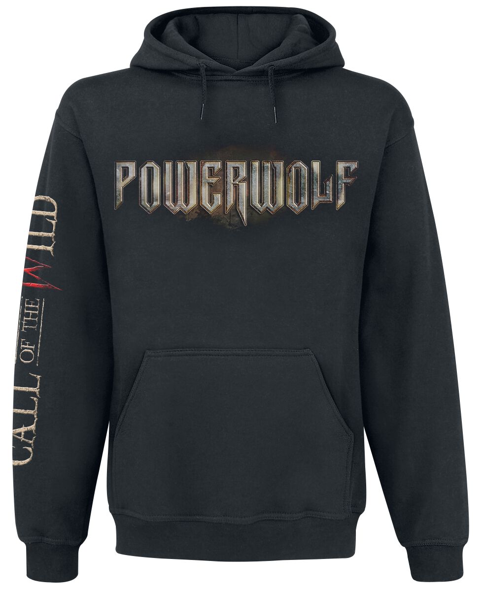Powerwolf Hoodie Call Of The Wild S to XXL for Men black