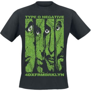 Type O Negative T-Shirt Faces S to XXL for Men black