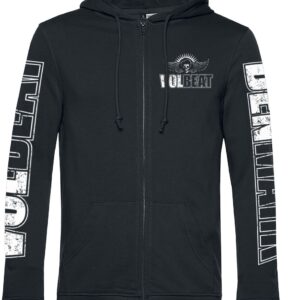 Volbeat Hoodie Jacket Razorblade S to 3XL for Men black