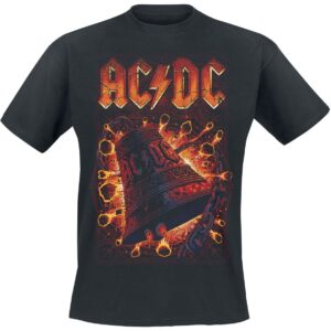 AC/DC T-Shirt Hells Bells Explosion S to 3XL for Men black