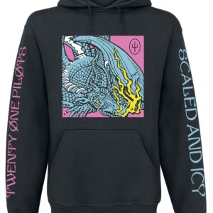 Twenty One Pilots Hoodie Scaled And Icy S to XXL for Men black