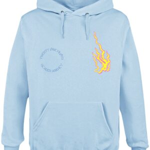 Twenty One Pilots Hoodie Fire S to XXL for Men light blue