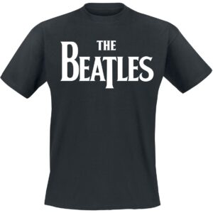 The Beatles T-Shirt Logo S to XXL for Men black