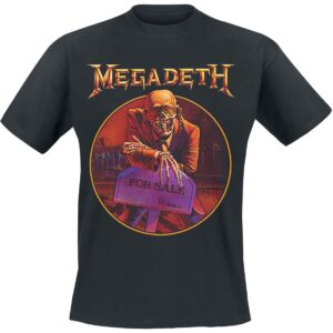 Megadeth T-Shirt Peace Sells... S to XXL for Men black