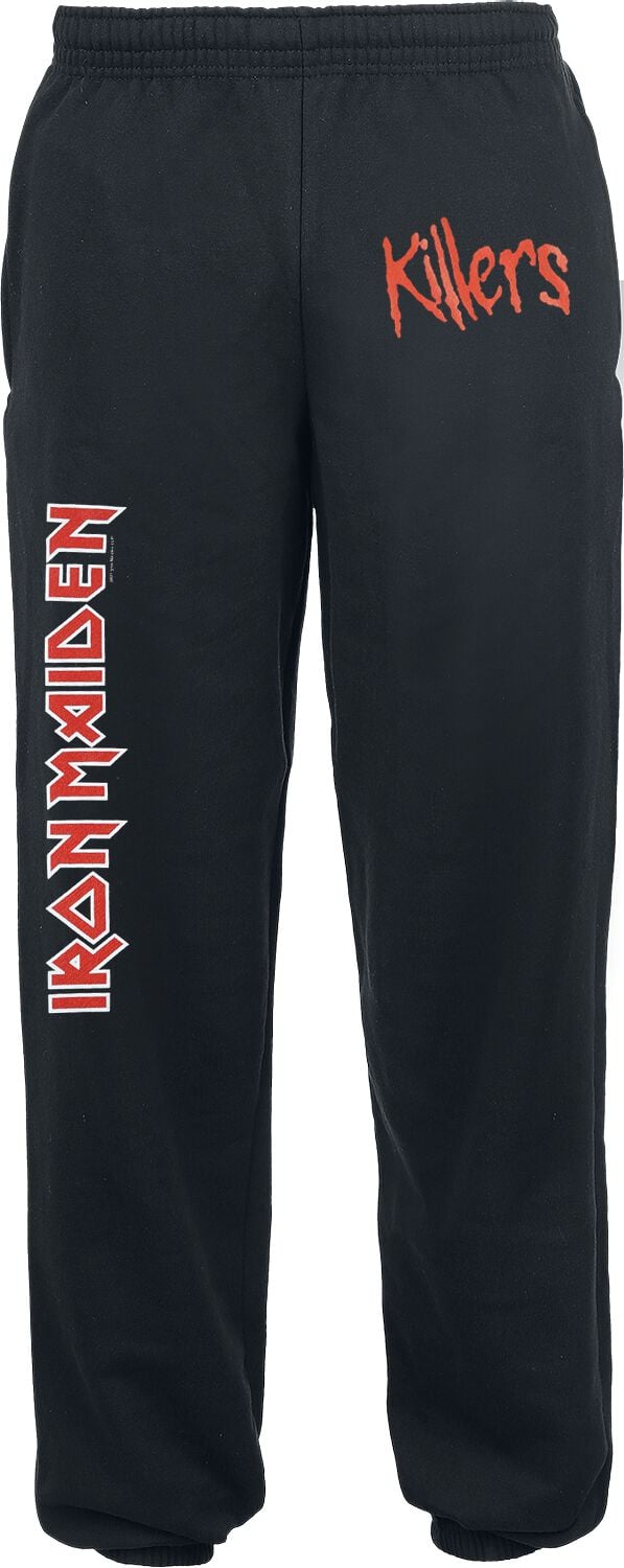Iron Maiden Tracksuit Trousers Killers S to XXL for Men black