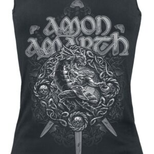 Amon Amarth Top Ragnarok S to XXL for Women black