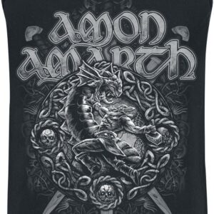Amon Amarth Tanktop Ragnarok S to XXL for Men black
