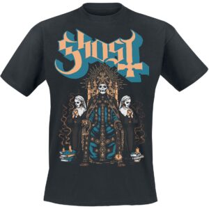 Ghost T-Shirt Throne S to 3XL for Men black