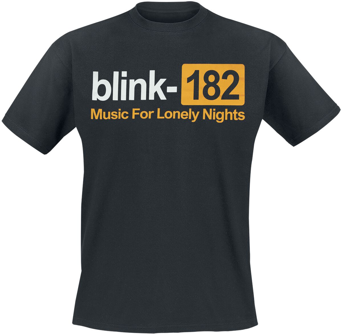 Blink 182 T-Shirt Lonely Nights S to XL for Men black
