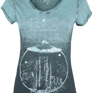 Foo Fighters T-Shirt Outer Calipo S to XXL for Women petrol