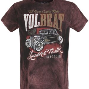 Volbeat T-Shirt Louder And Faster S to 4XL for Men rust