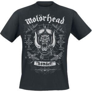 Motorhead T-Shirt Bomber Planes S to XL for Men black