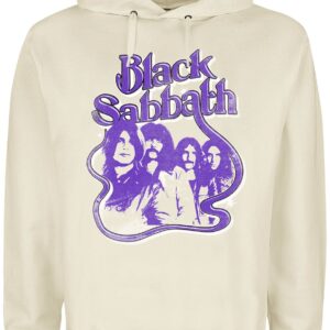 Black Sabbath Hoodie Vintage Portrait S to 3XL for Men off white
