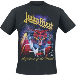 Judas Priest T-Shirt Defenders Blowup S to XXL for Men black