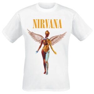 Nirvana T-Shirt In Utero S to XXL for Men white