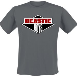 Beastie Boys T-Shirt Logo S to XXL for Men charcoal