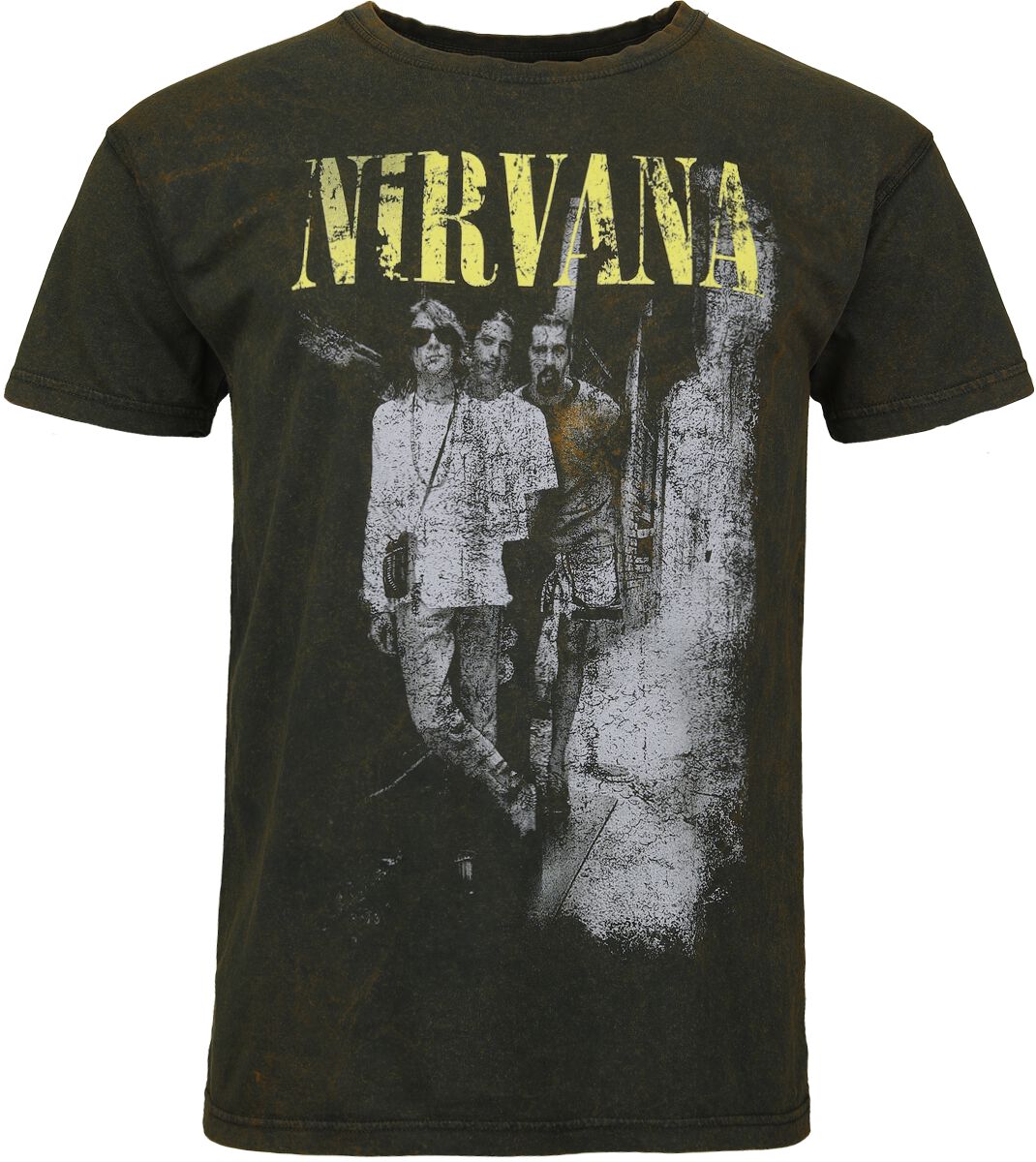 Nirvana T-Shirt Alleyway S to 4XL for Men black