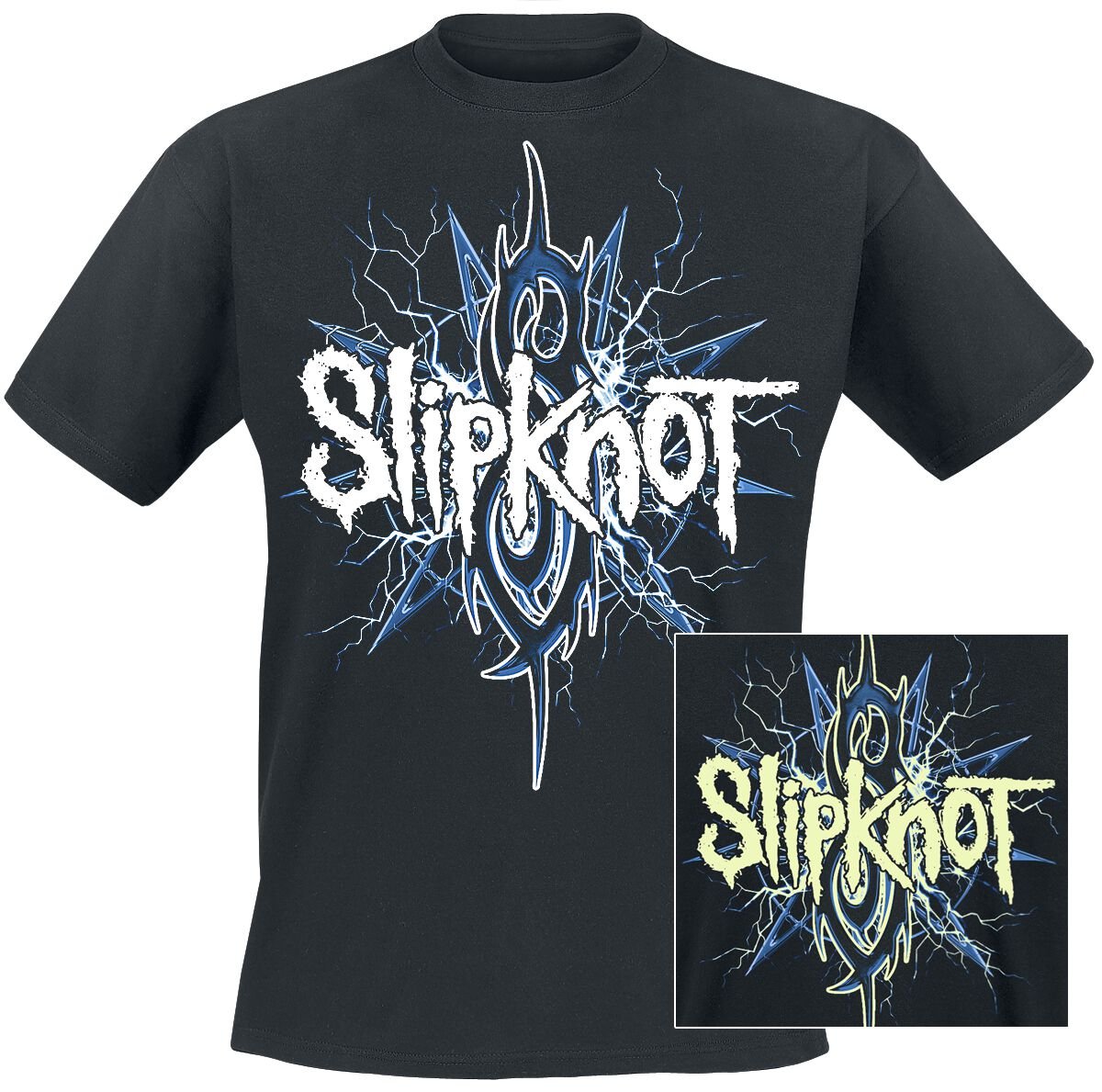 Slipknot T-Shirt Electric Spit It Out S to XXL for Men black