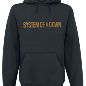 System Of A Down Hoodie Shattered Numbers S to XXL for Men black