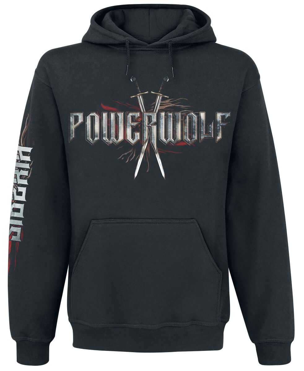 Powerwolf Hoodie Nightside of Siberia S to 3XL for Men black