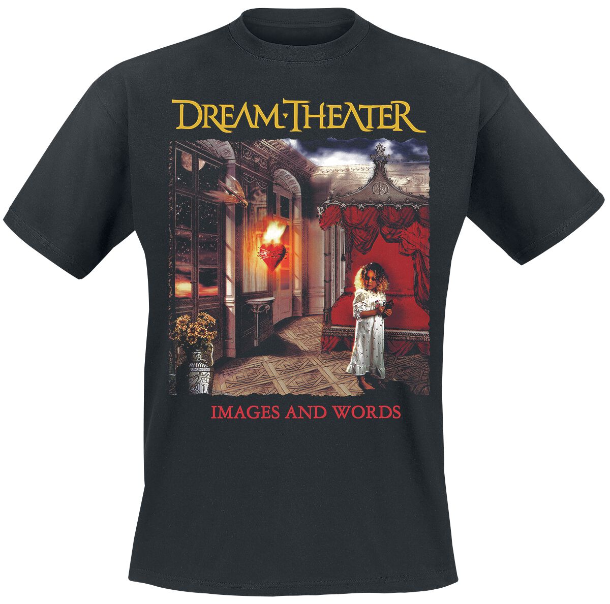 Dream Theater T-Shirt Images & words S to XXL for Men black