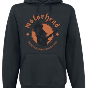 Motorhead Hoodie Young Lemmy Born To Lose S to XXL for Men black