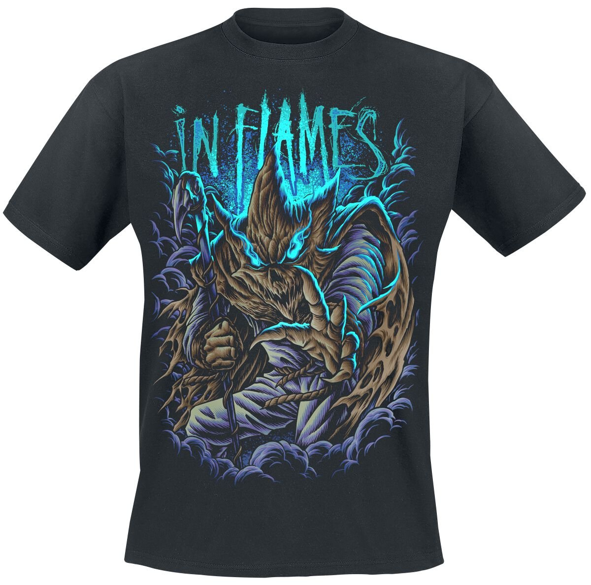 In Flames T-Shirt Out Of Hell S to 3XL for Men black