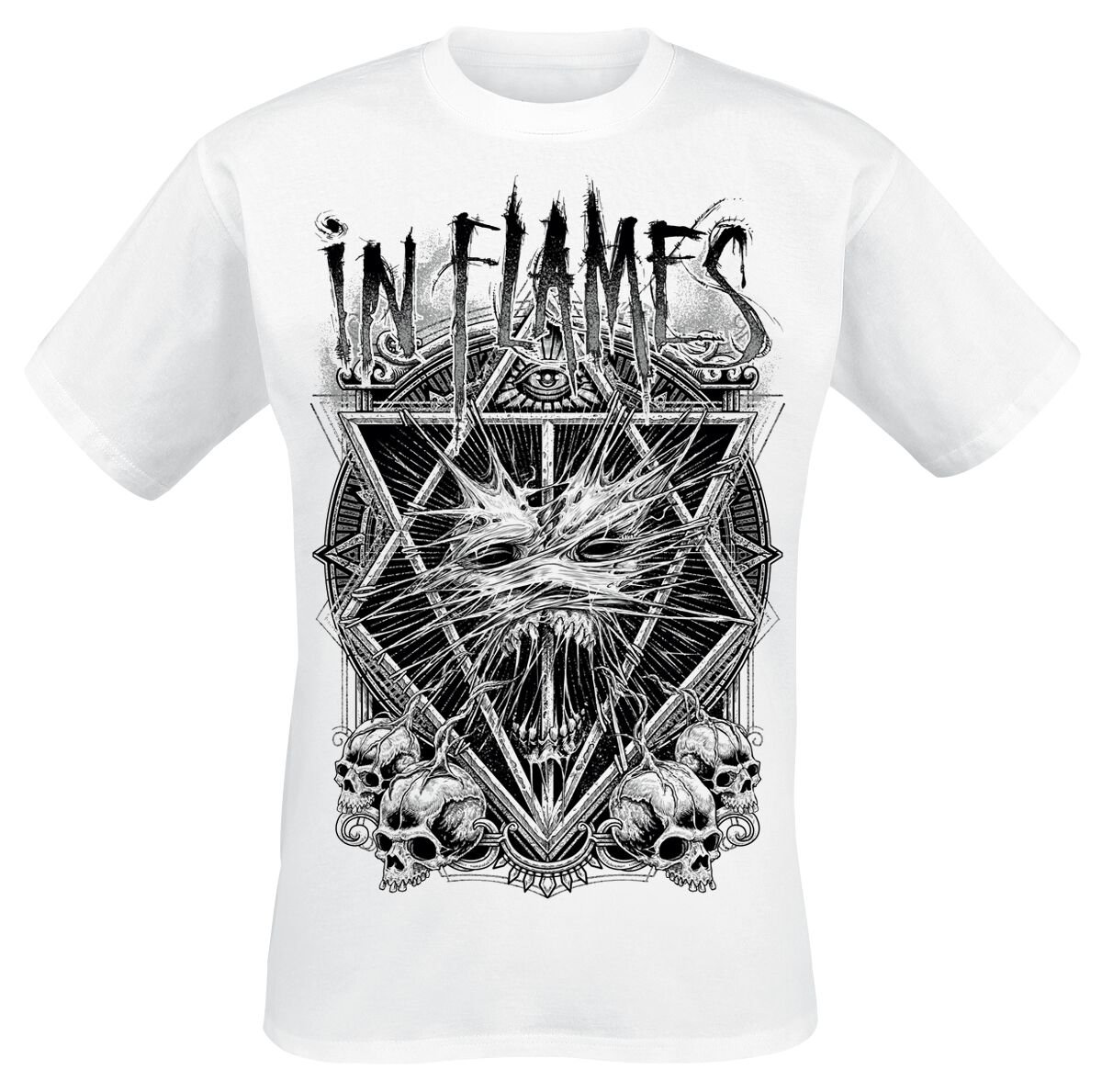 In Flames T-Shirt I´m Your Soul S to 3XL for Men white