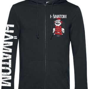 HÃ¤matom Hoodie Jacket Mein Leben Meine Regeln S to 3XL for Men black