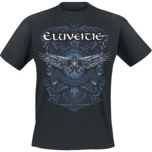 Eluveitie T-Shirt Dark Raven S to XXL for Men black