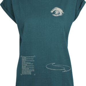 Imagine Dragons T-Shirt Follow You XS to XXL for Women turquoise