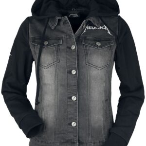 Metallica Jeans Jacket EMP Signature Collection S to XXL for Women black