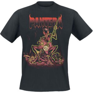 Pantera T-Shirt Devil S to XXL for Men black