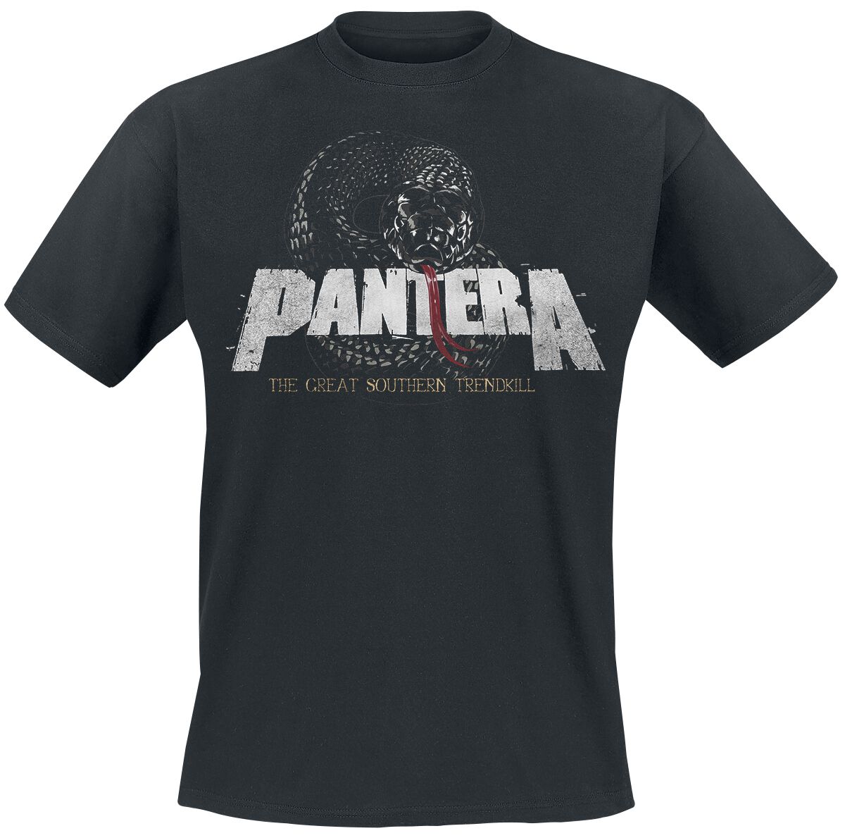 Pantera T-Shirt Trendkill Snake S to 3XL for Men black