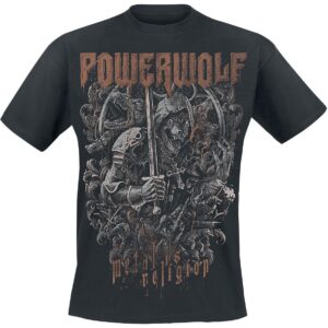 Powerwolf T-Shirt Knights And Wolves S to 5XL for Men black