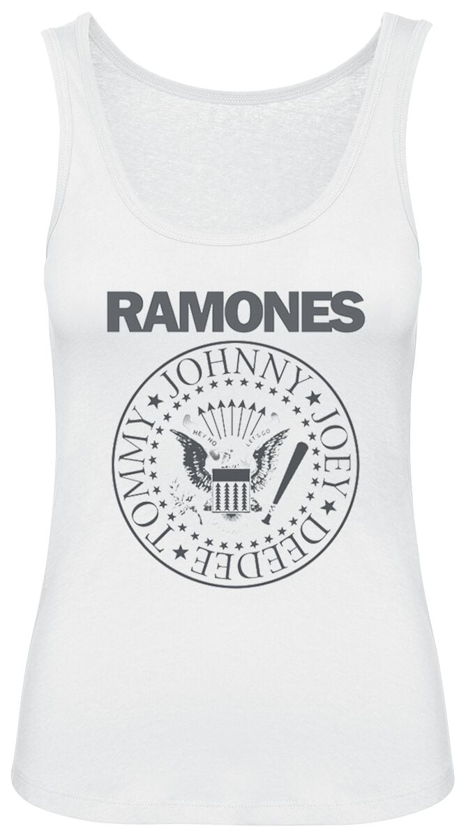 Ramones Top Seal XS to XXL for Women white