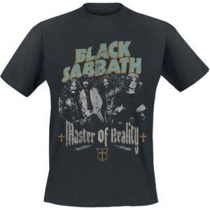 Black Sabbath T-Shirt Master of reality S to 3XL for Men black