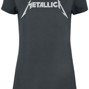 Metallica Mini Dress Amplified Collection Logo S to XL for Women charcoal